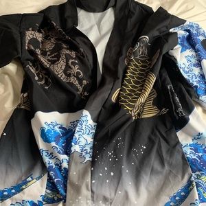 black fish water kimono cardigan from amazon